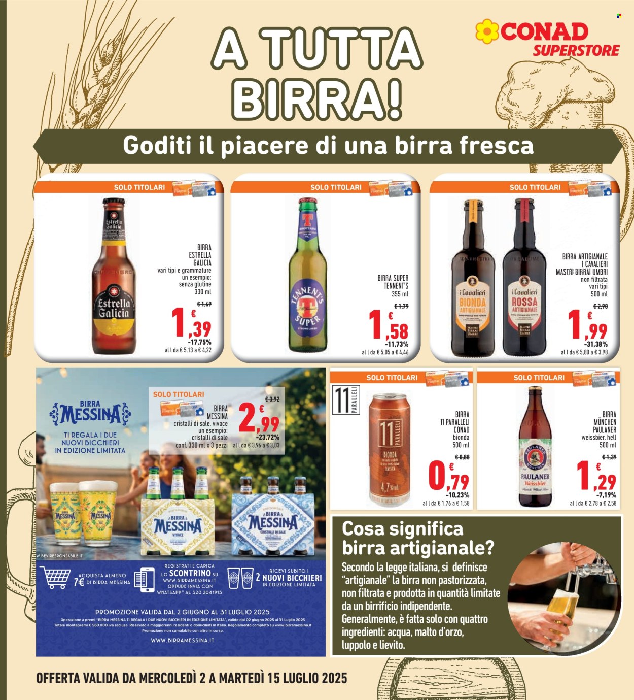 Volantino Conad - 2/7/2025 - 15/7/2025. Pagina 8