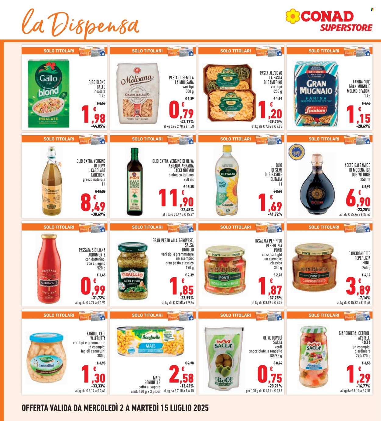 Volantino Conad - 2/7/2025 - 15/7/2025. Pagina 20