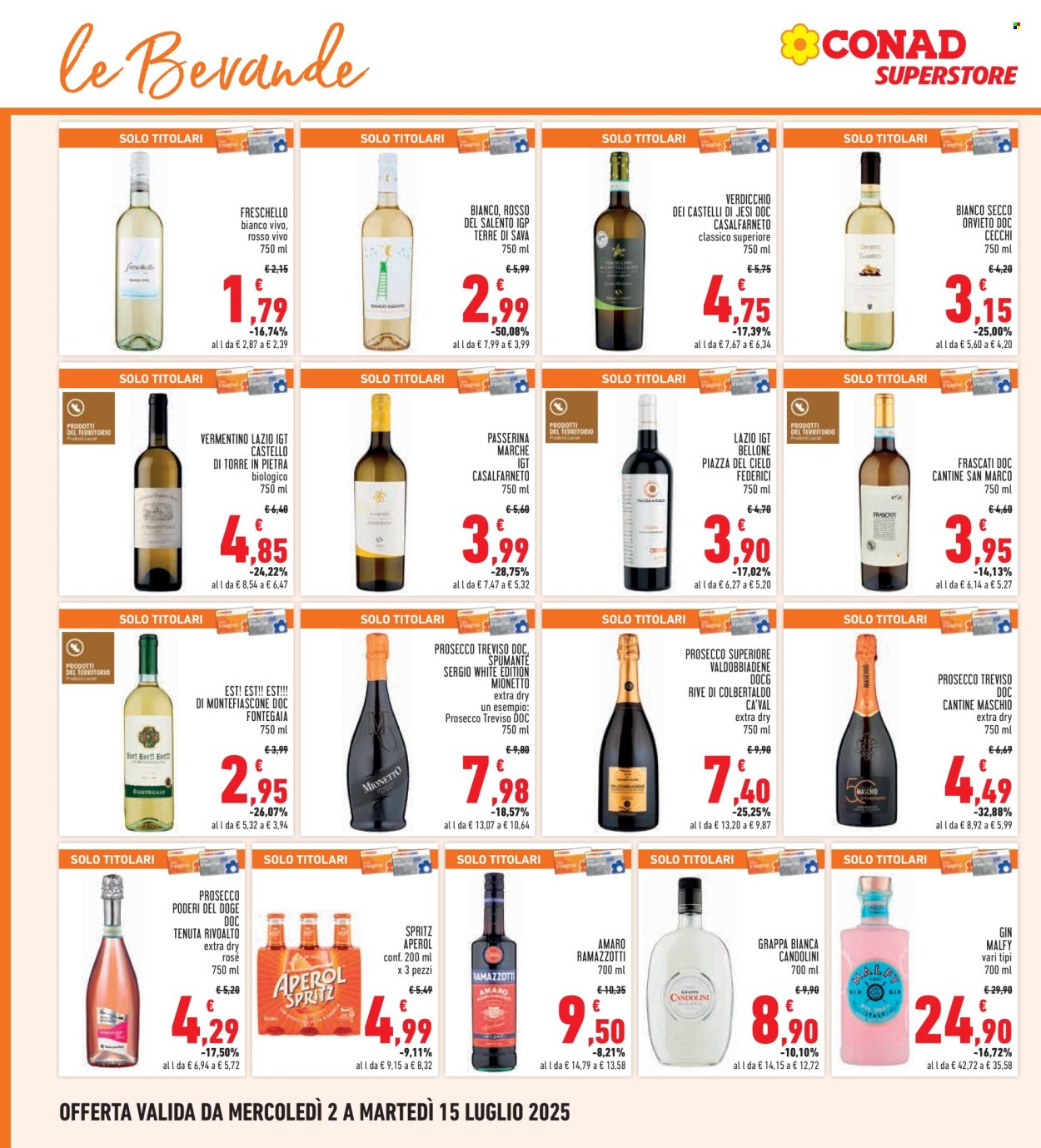 Volantino Conad - 2/7/2025 - 15/7/2025. Pagina 24