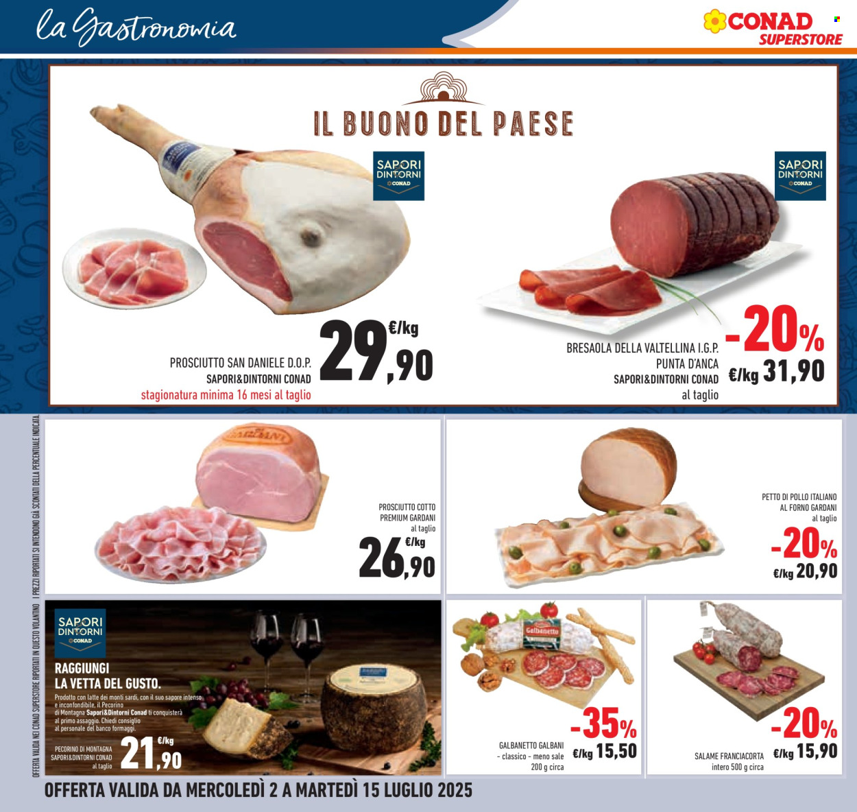 Volantino Conad Superstore - 2/7/2025 - 15/7/2025. Pagina 16