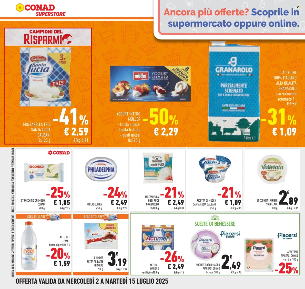 Volantino Conad Superstore - 2/7/2025 - 15/7/2025. Pagina 18