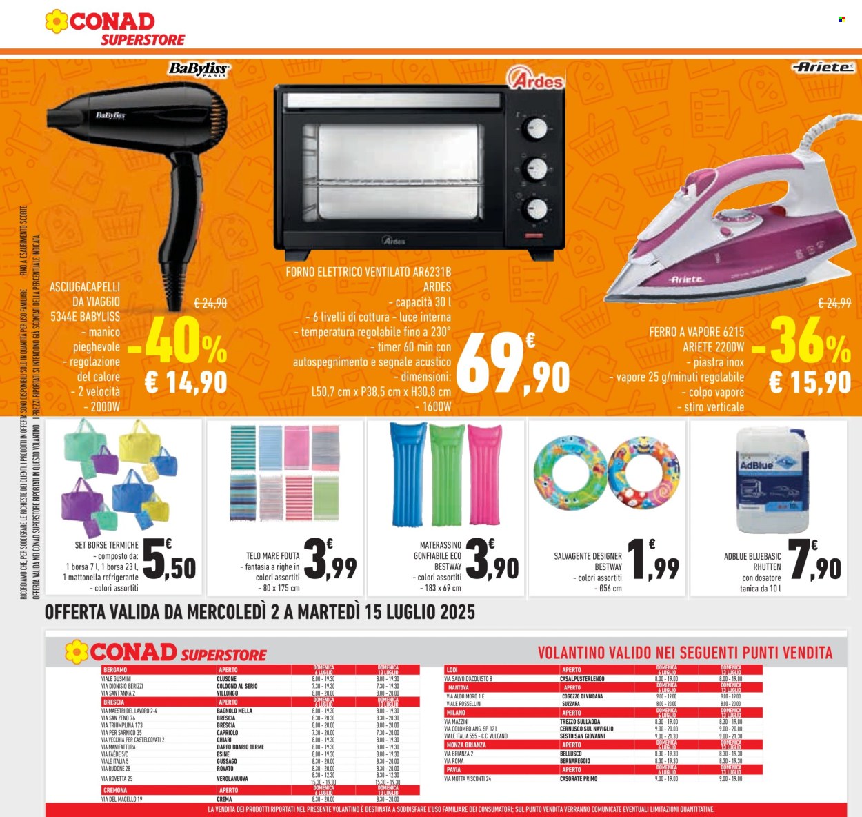 Volantino Conad Superstore - 2/7/2025 - 15/7/2025. Pagina 32