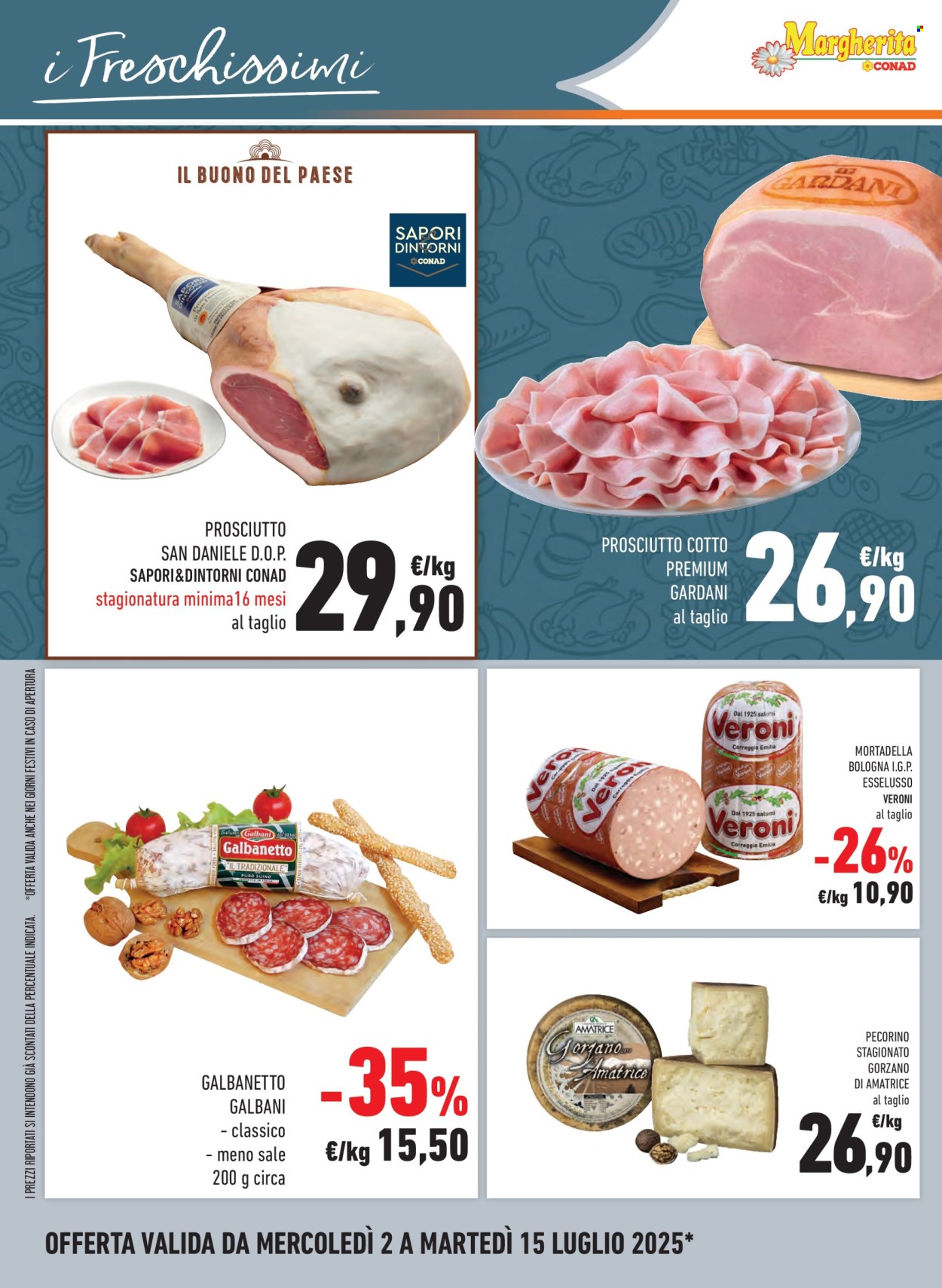 Volantino Margherita Conad - 2/7/2025 - 15/7/2025. Pagina 8