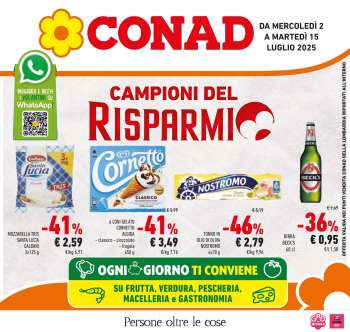 Volantino Conad - 2/7/2025 - 15/7/2025.