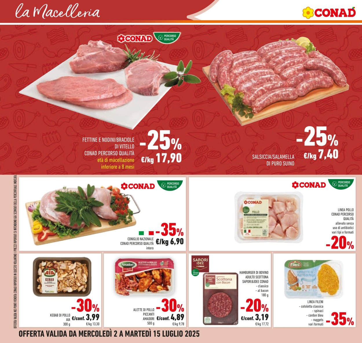 Volantino Conad - 2/7/2025 - 15/7/2025. Pagina 10