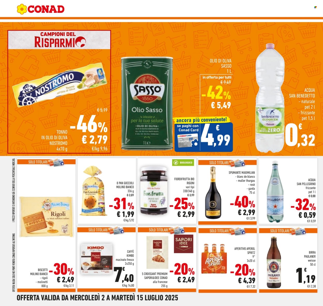 Volantino Conad - 2/7/2025 - 15/7/2025. Pagina 20