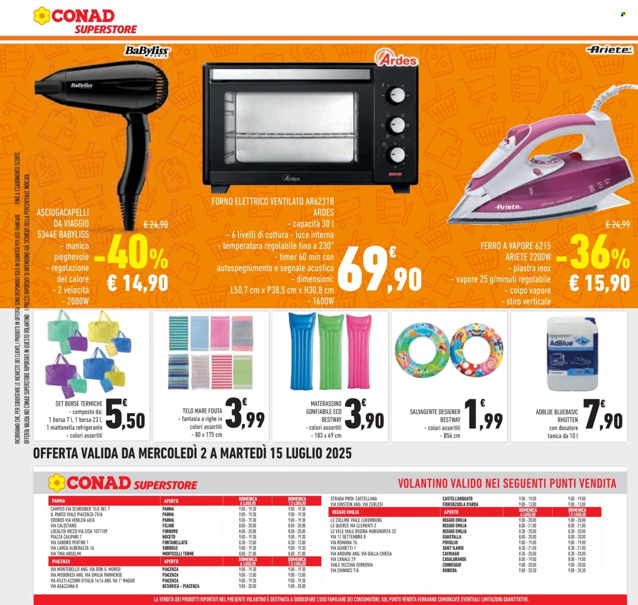 Volantino Conad Superstore - 2/7/2025 - 15/7/2025. Pagina 16