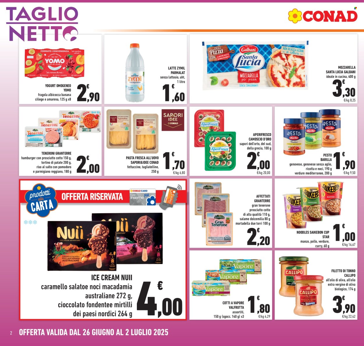 Volantino Conad - 26/6/2025 - 2/7/2025. Pagina 2