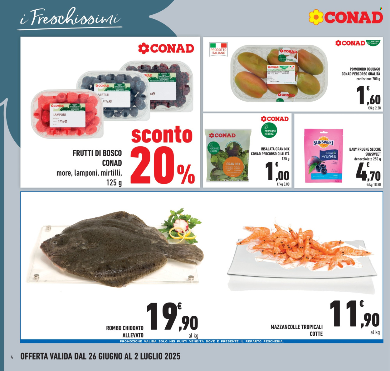 Volantino Conad - 26/6/2025 - 2/7/2025. Pagina 4