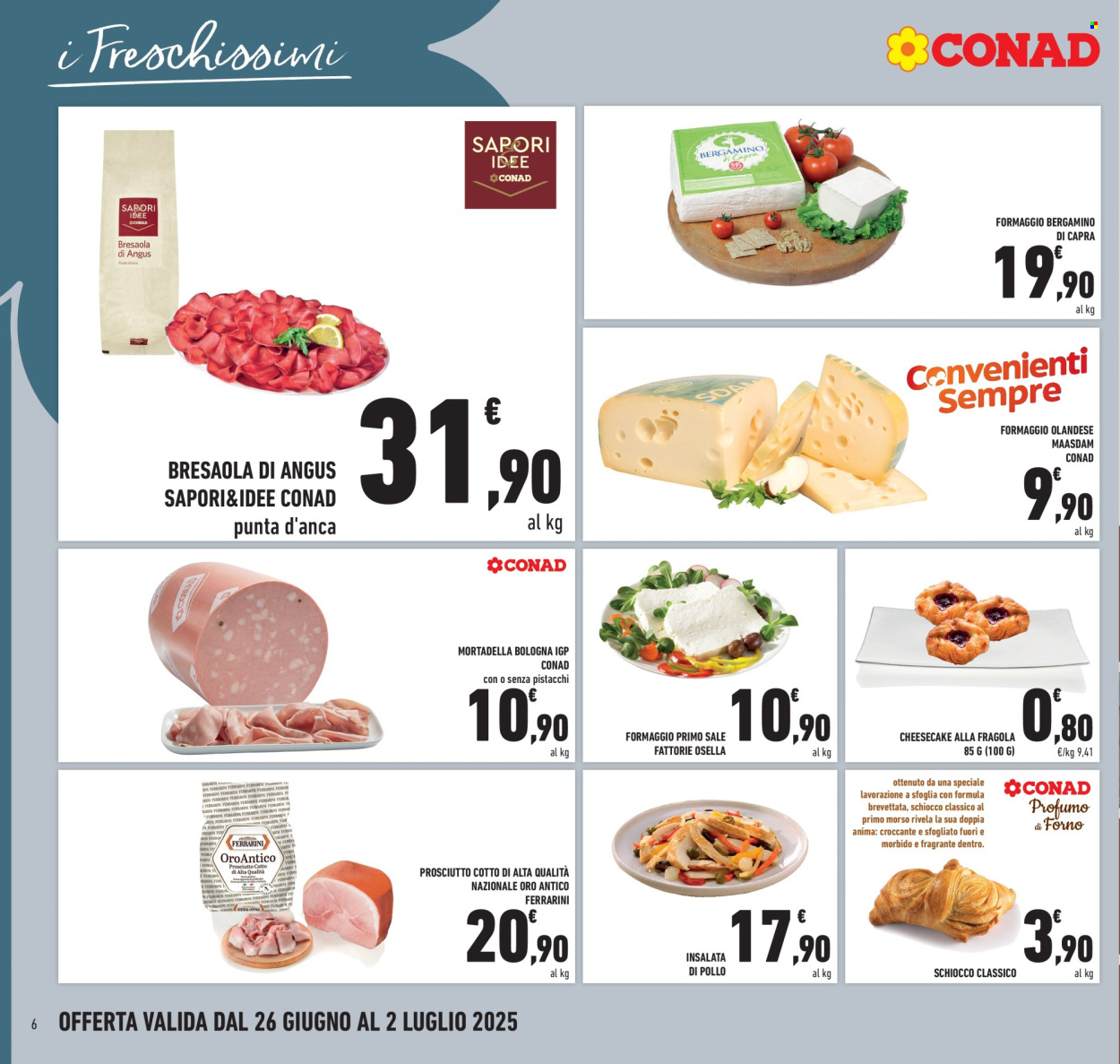 Volantino Conad - 26/6/2025 - 2/7/2025. Pagina 6