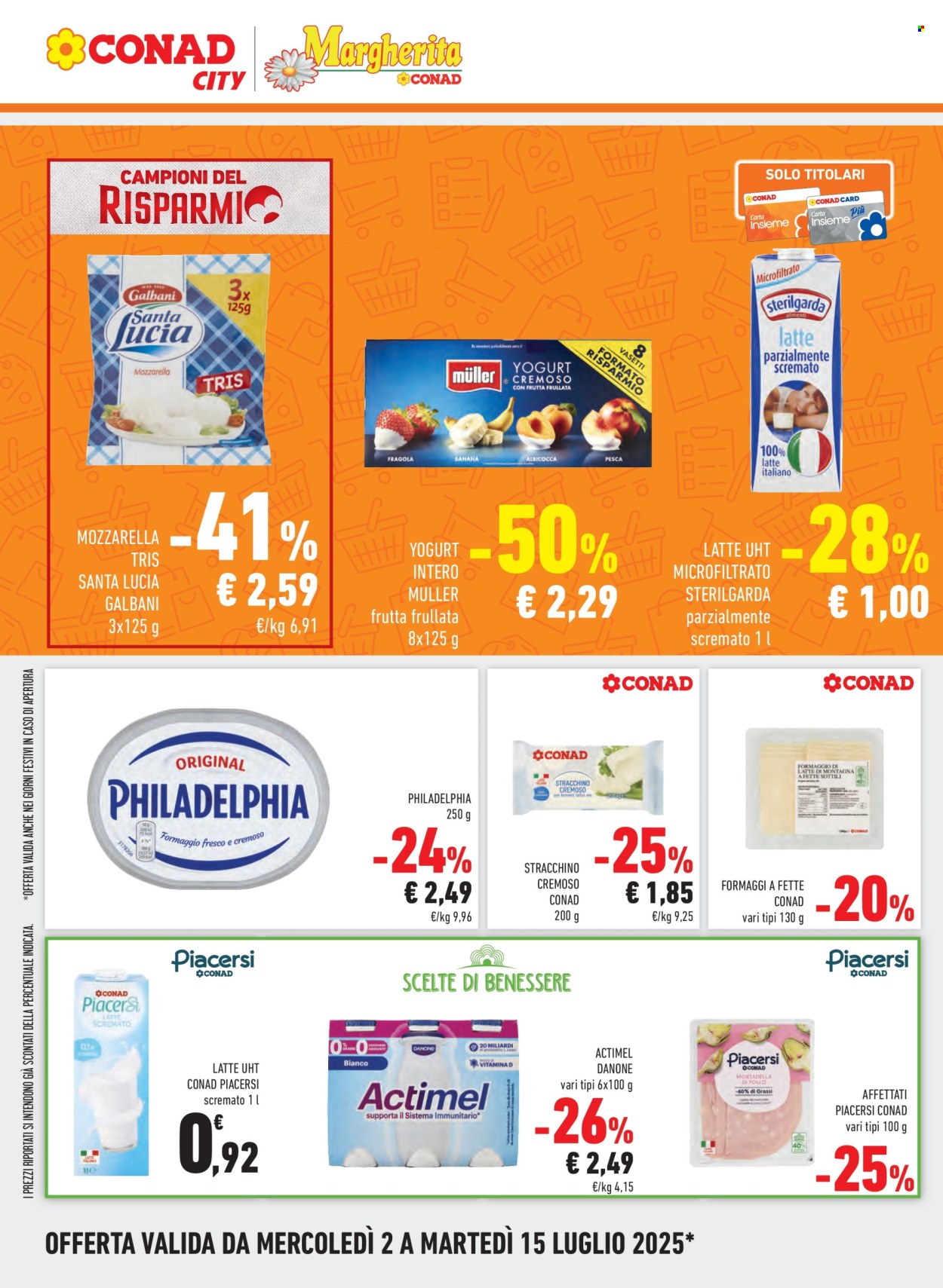 Volantino Conad - 2/7/2025 - 15/7/2025. Pagina 2