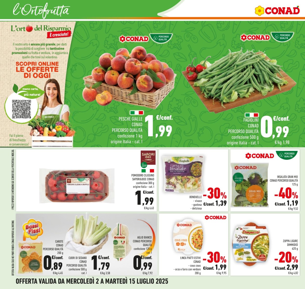 Volantino Conad - 2/7/2025 - 15/7/2025. Pagina 18