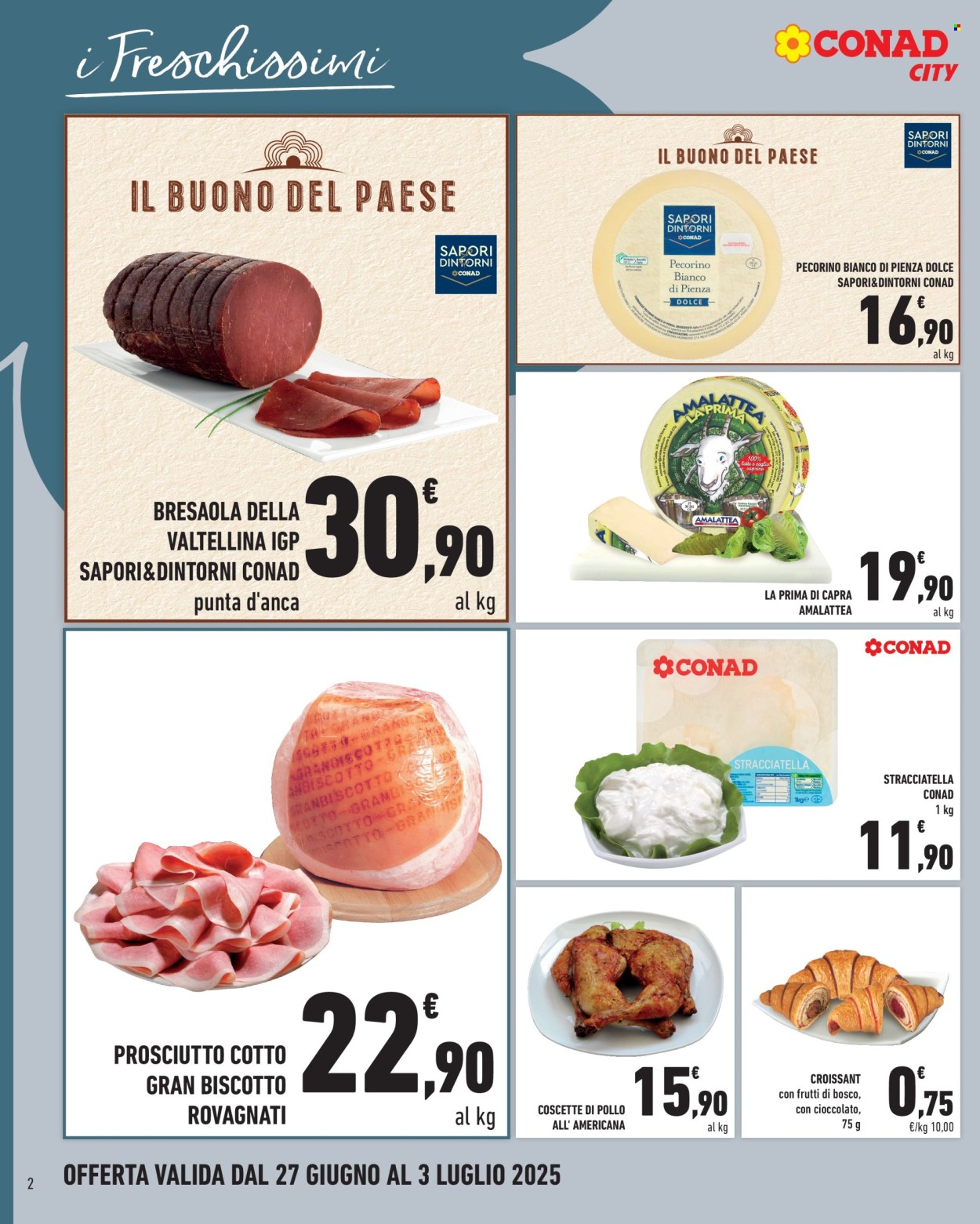 Volantino Conad - 27/6/2025 - 3/7/2025. Pagina 2