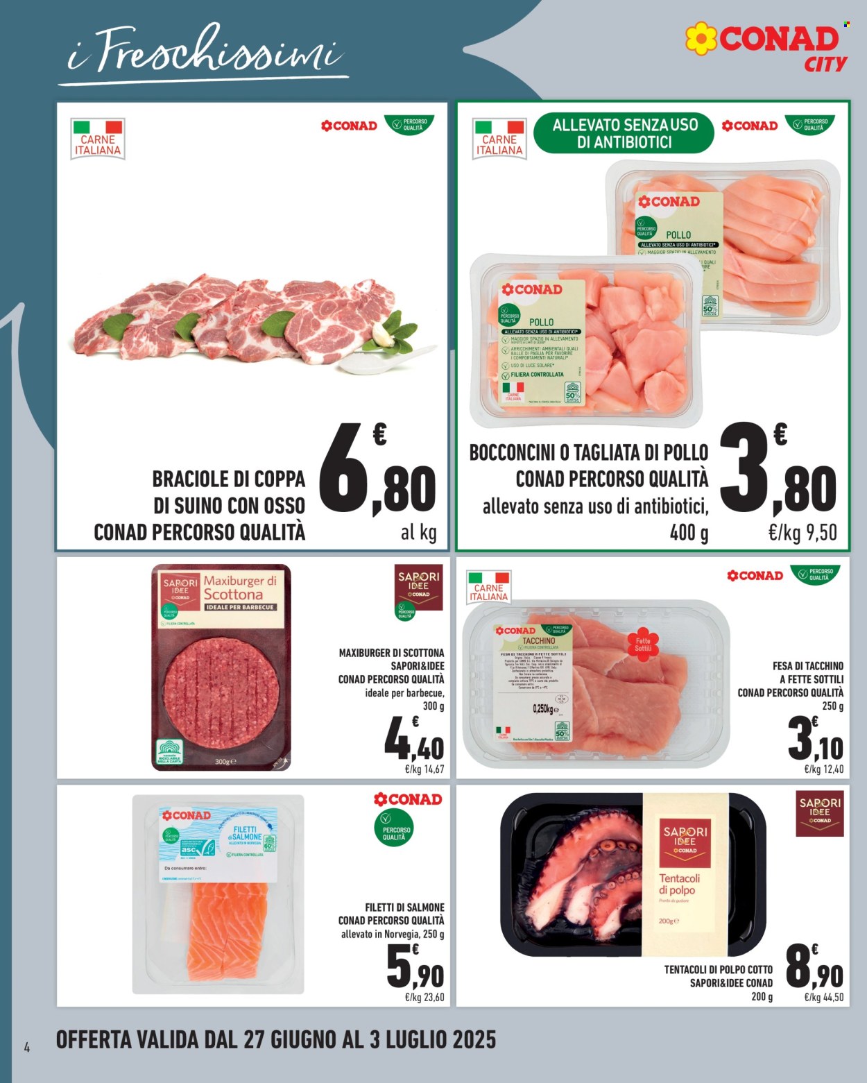 Volantino Conad - 27/6/2025 - 3/7/2025. Pagina 4