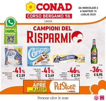 Volantino Conad - 2/7/2025 - 15/7/2025.