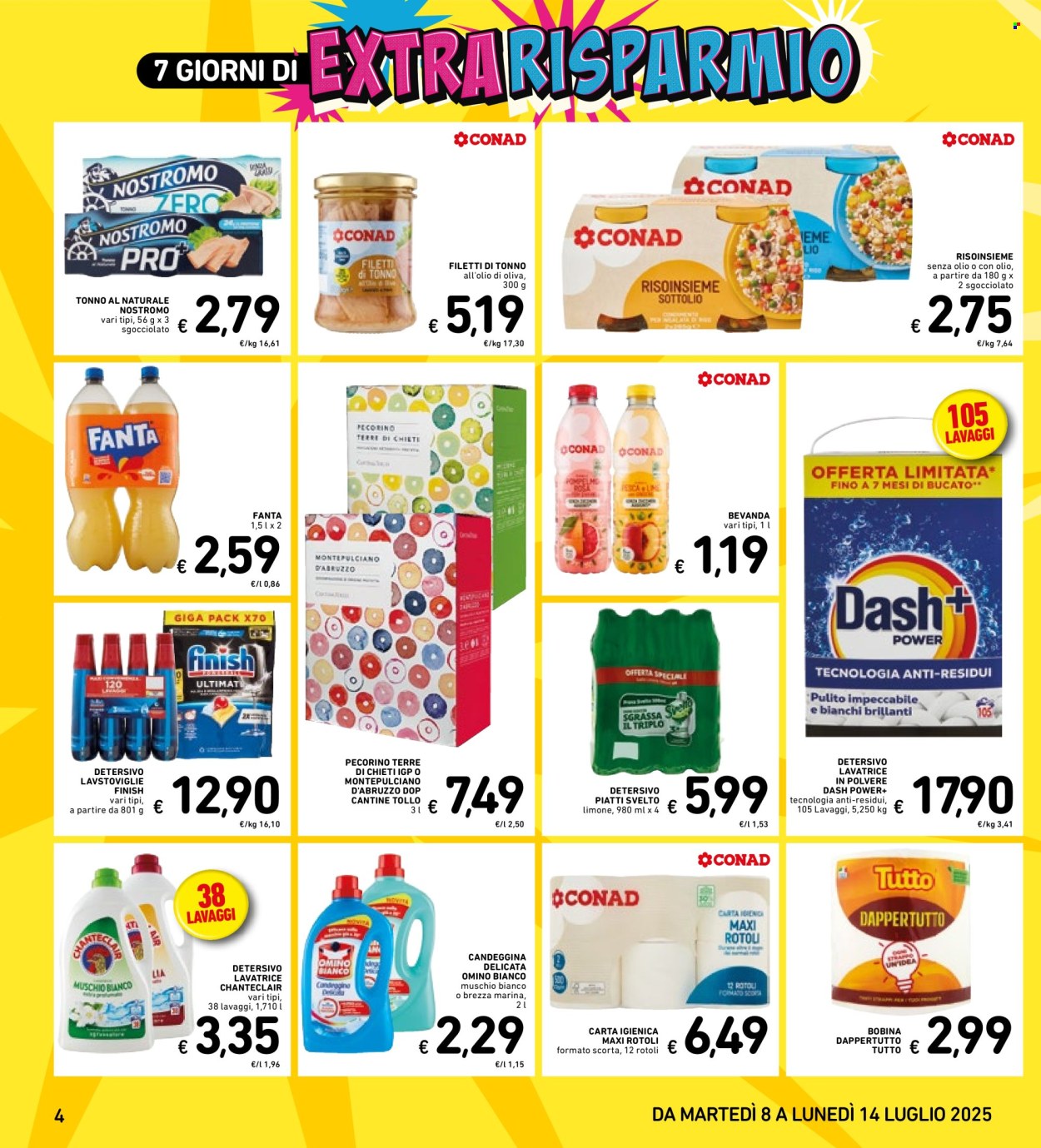 Volantino Spazio Conad - 8/7/2025 - 14/7/2025. Pagina 4