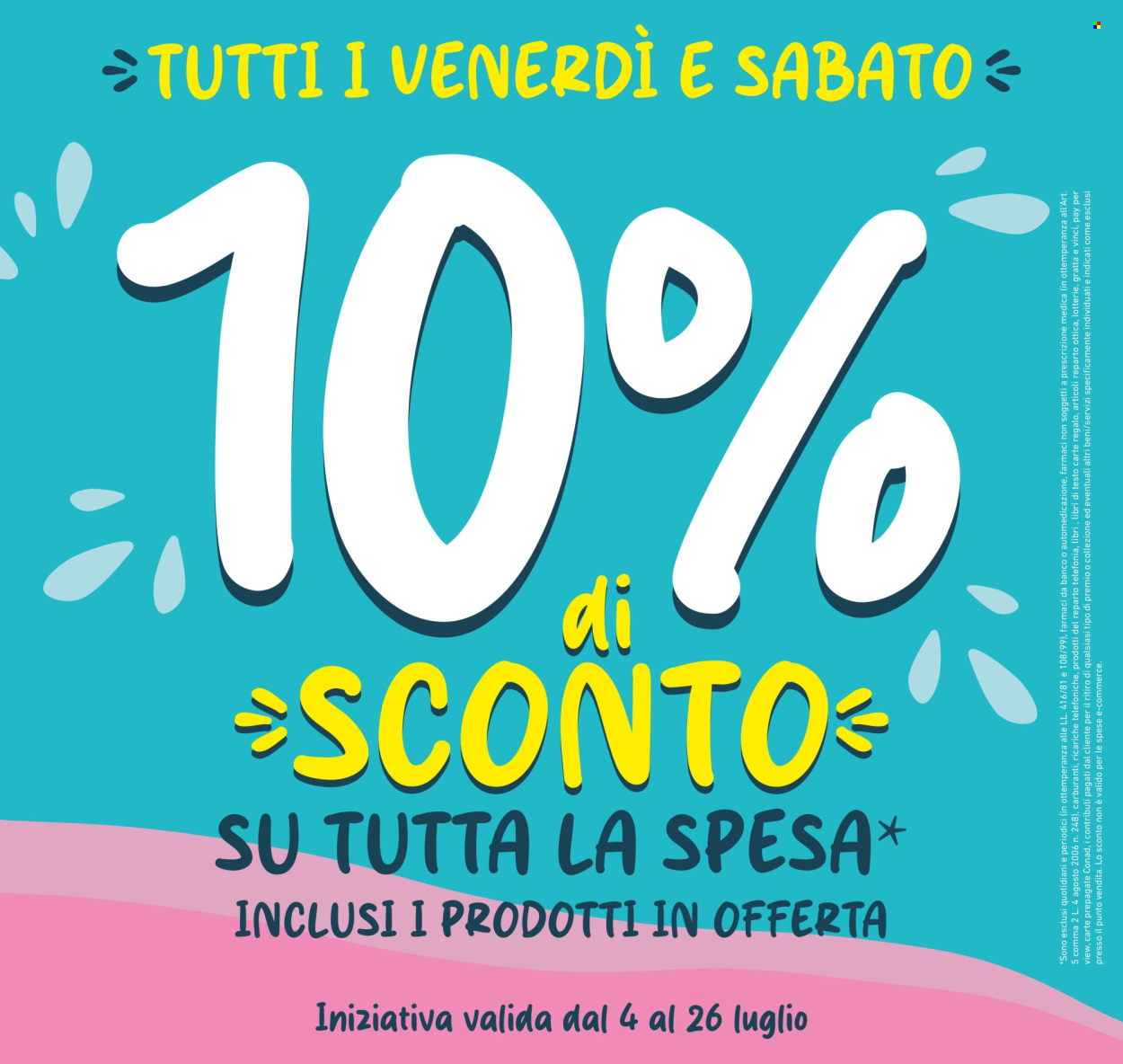 Volantino Conad - 2/7/2025 - 15/7/2025. Pagina 3