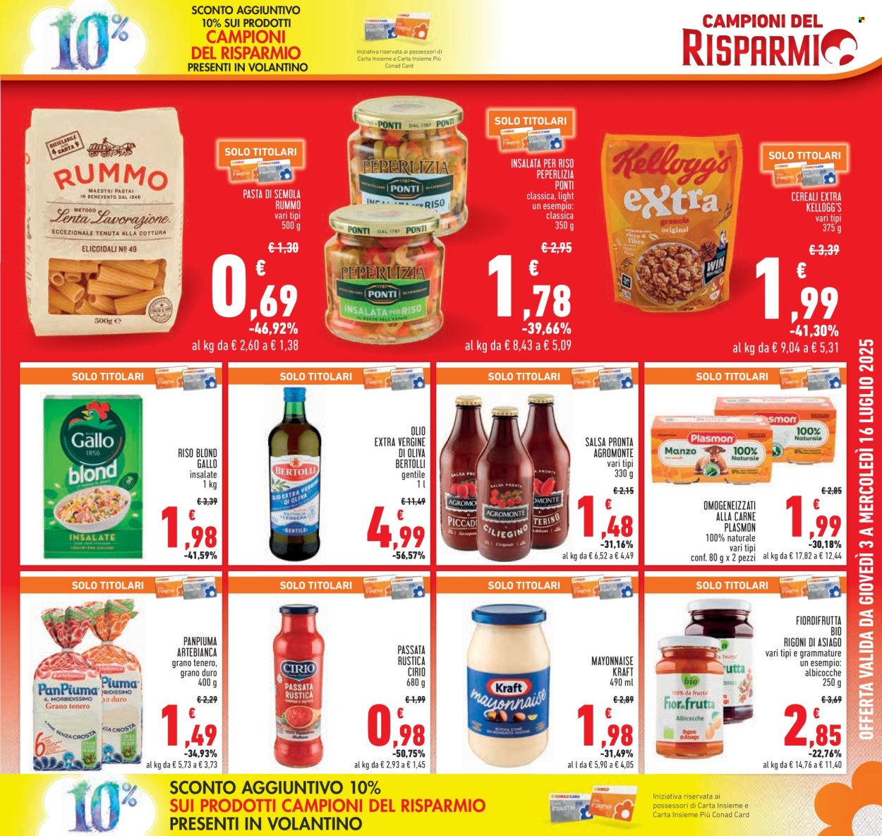 Volantino Conad - 3/7/2025 - 16/7/2025. Pagina 3