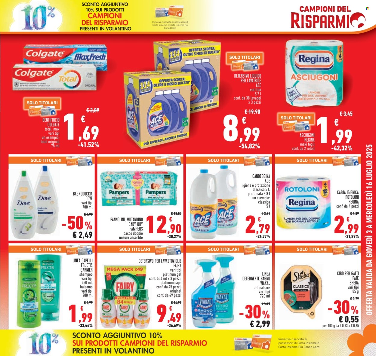 Volantino Conad - 3/7/2025 - 16/7/2025. Pagina 5