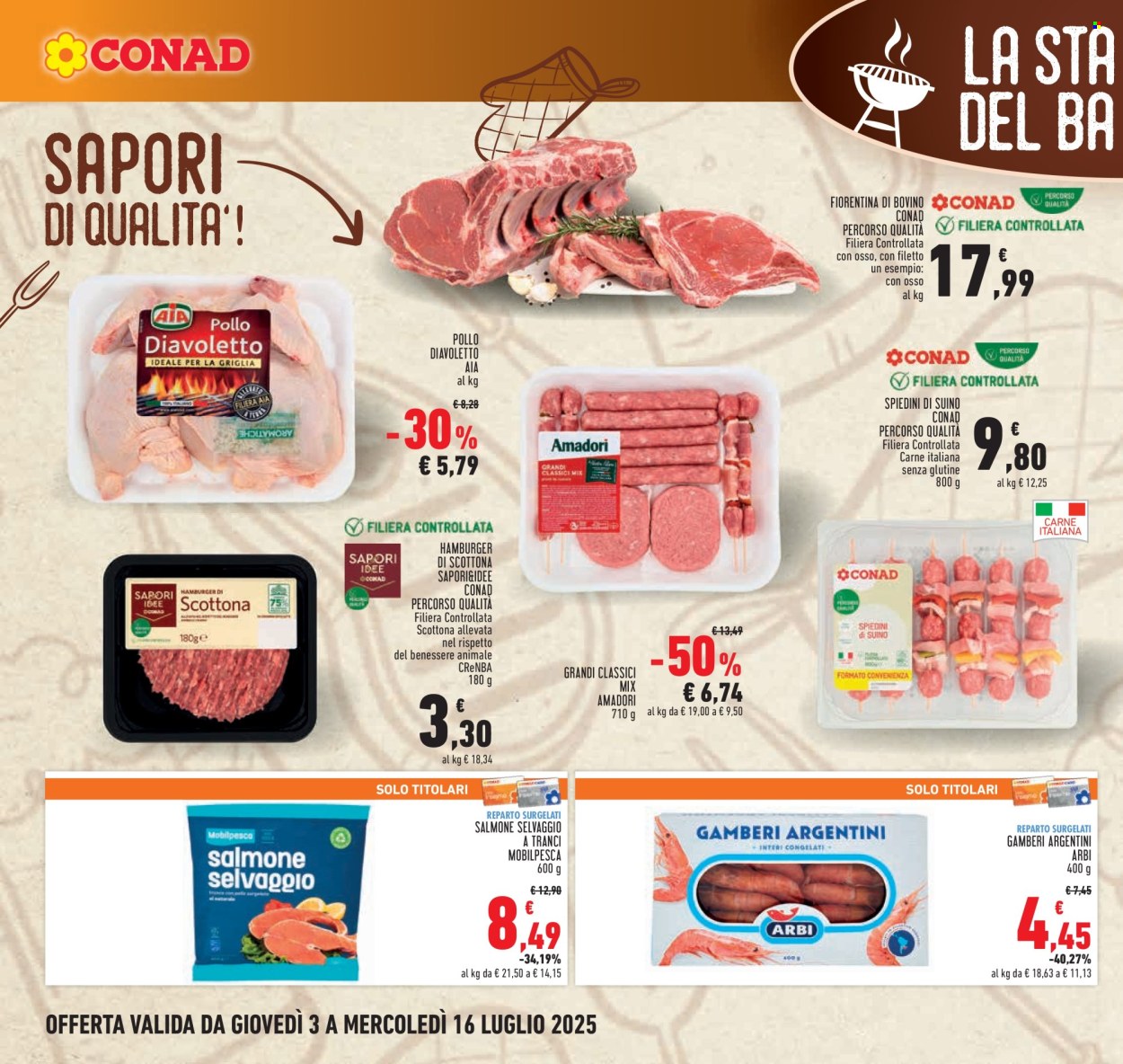 Volantino Conad - 3/7/2025 - 16/7/2025. Pagina 6