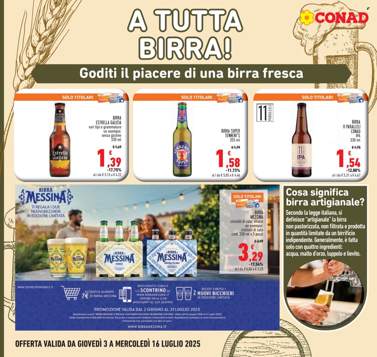 Volantino Conad - 3/7/2025 - 16/7/2025. Pagina 10