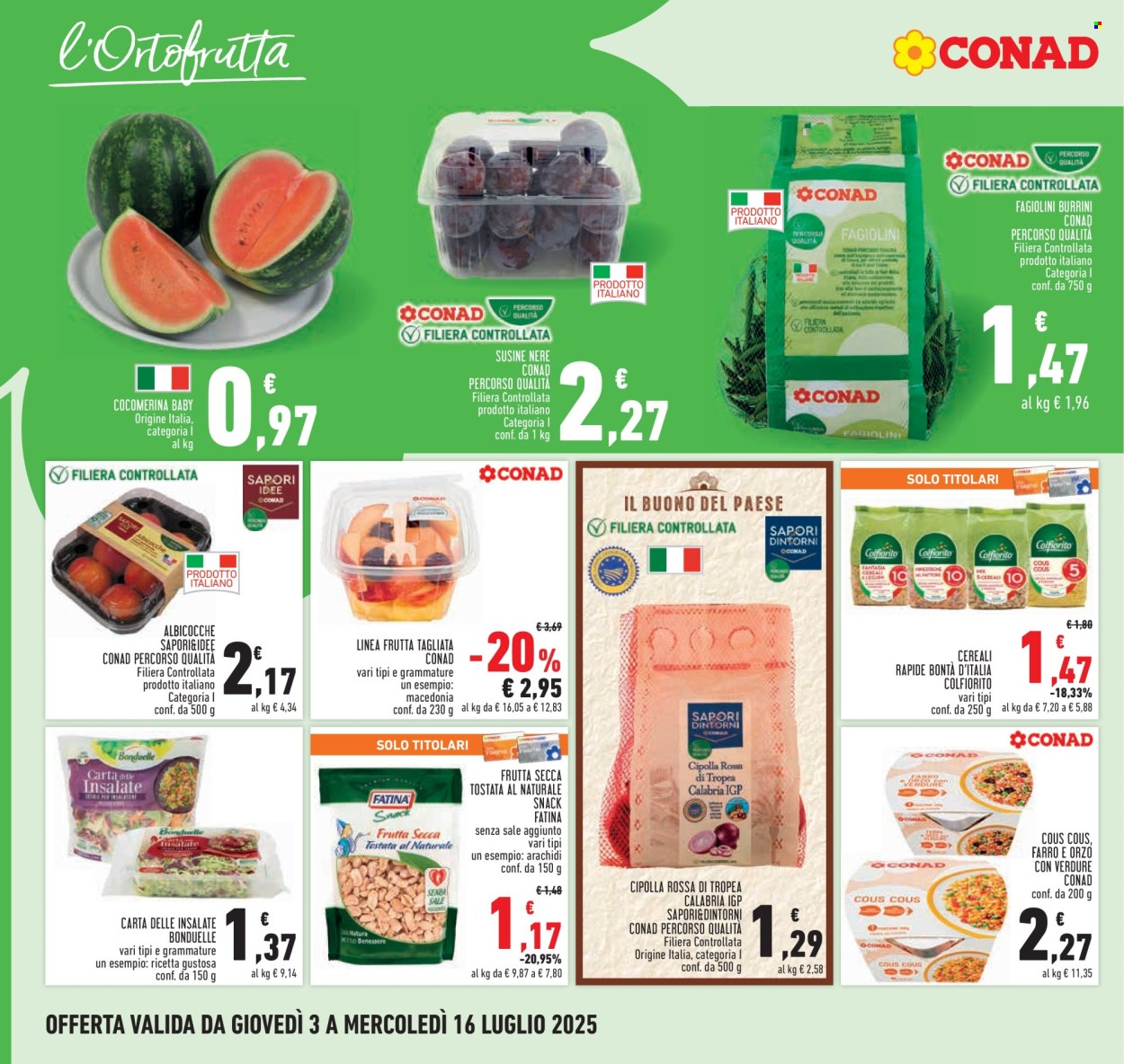 Volantino Conad - 3/7/2025 - 16/7/2025. Pagina 12