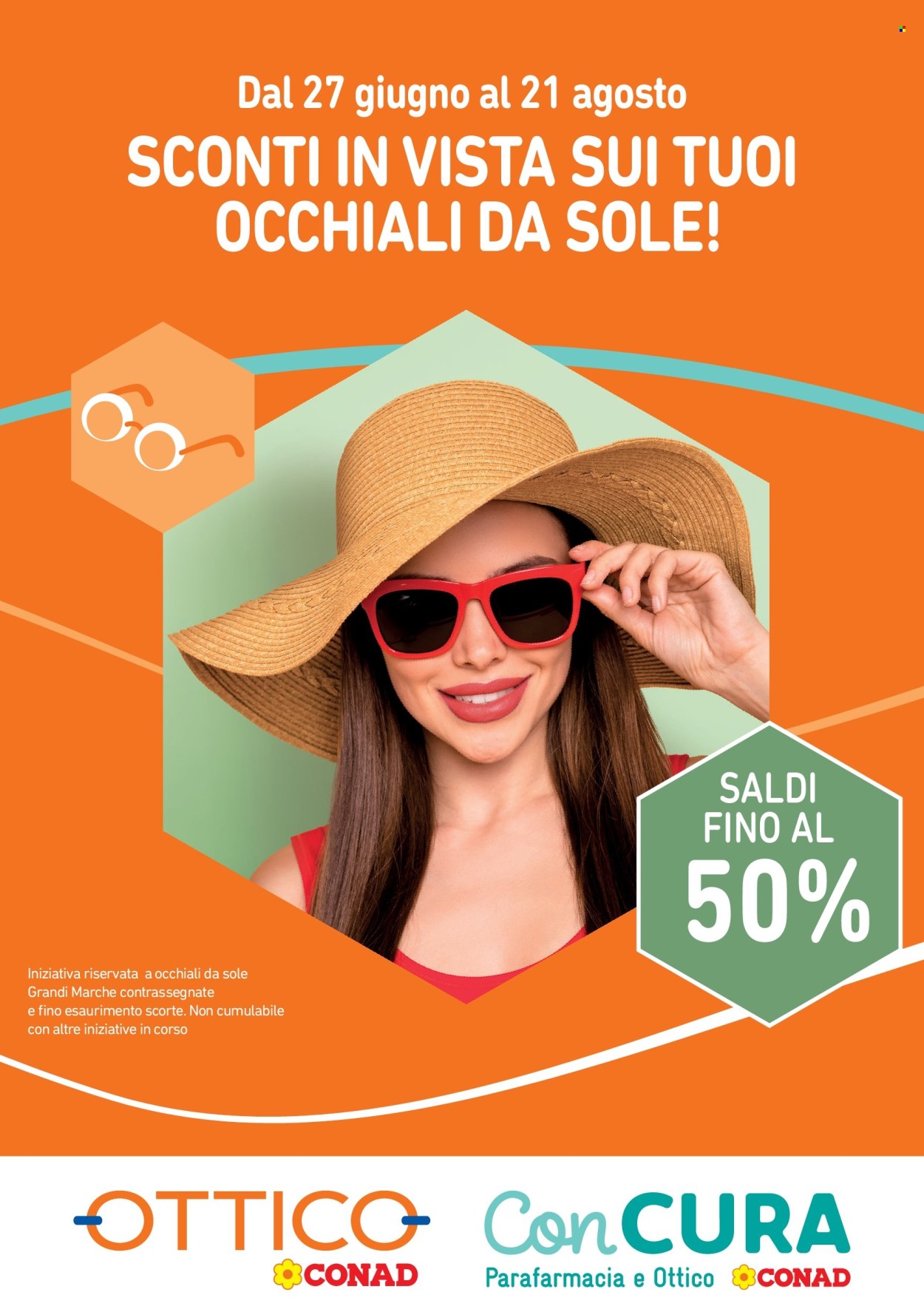 Volantino Spazio Conad - 27/6/2025 - 21/8/2025. Pagina 1