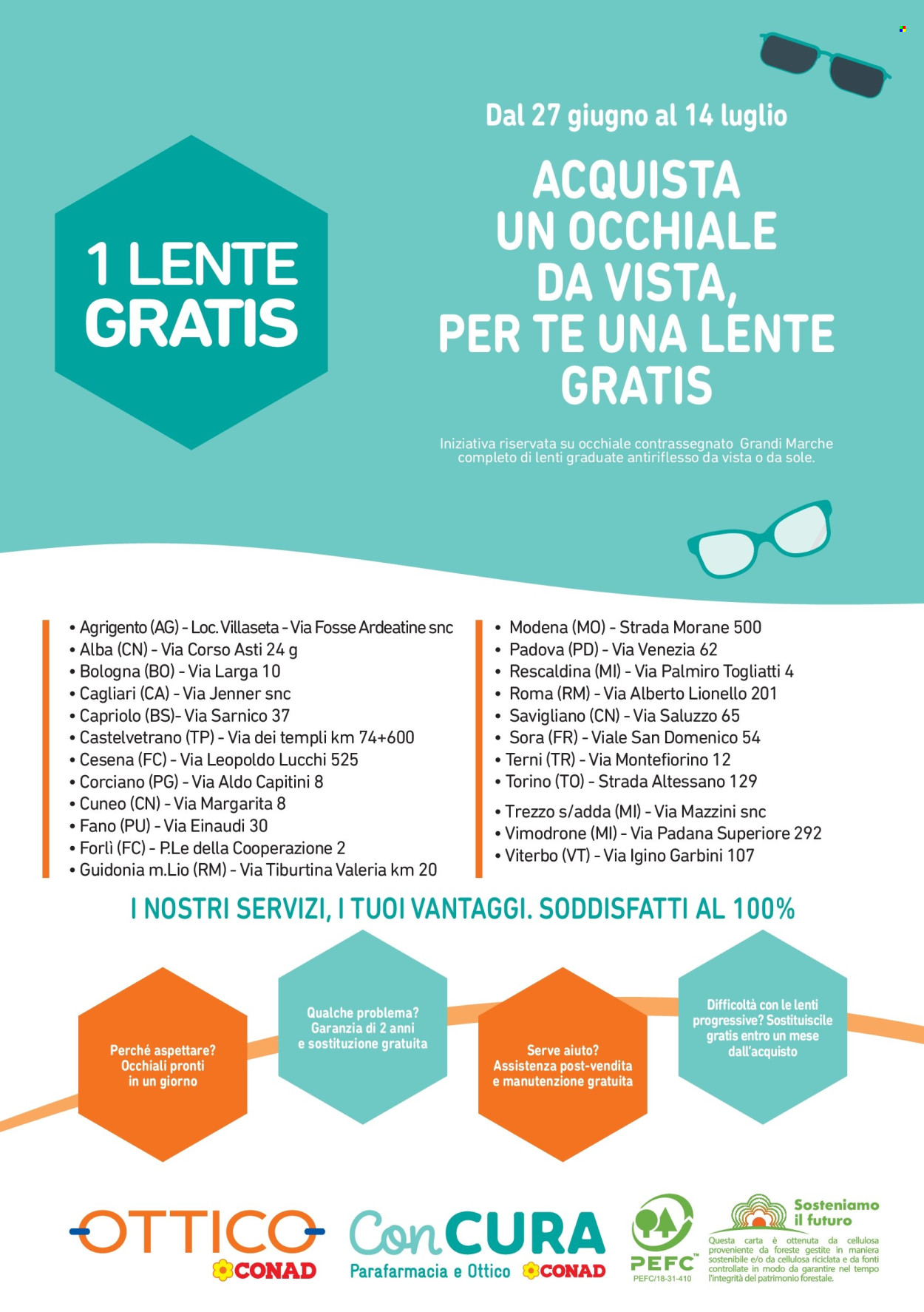 Volantino Spazio Conad - 27/6/2025 - 21/8/2025. Pagina 2