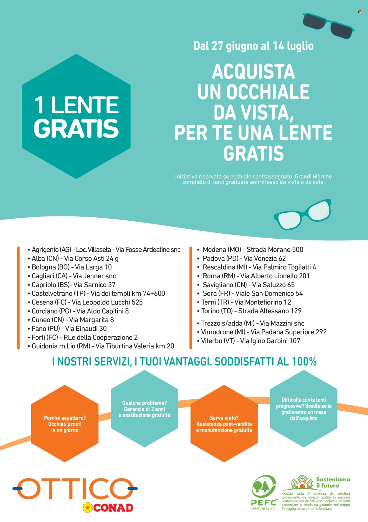Volantino Spazio Conad - 27/6/2025 - 21/8/2025. Pagina 2