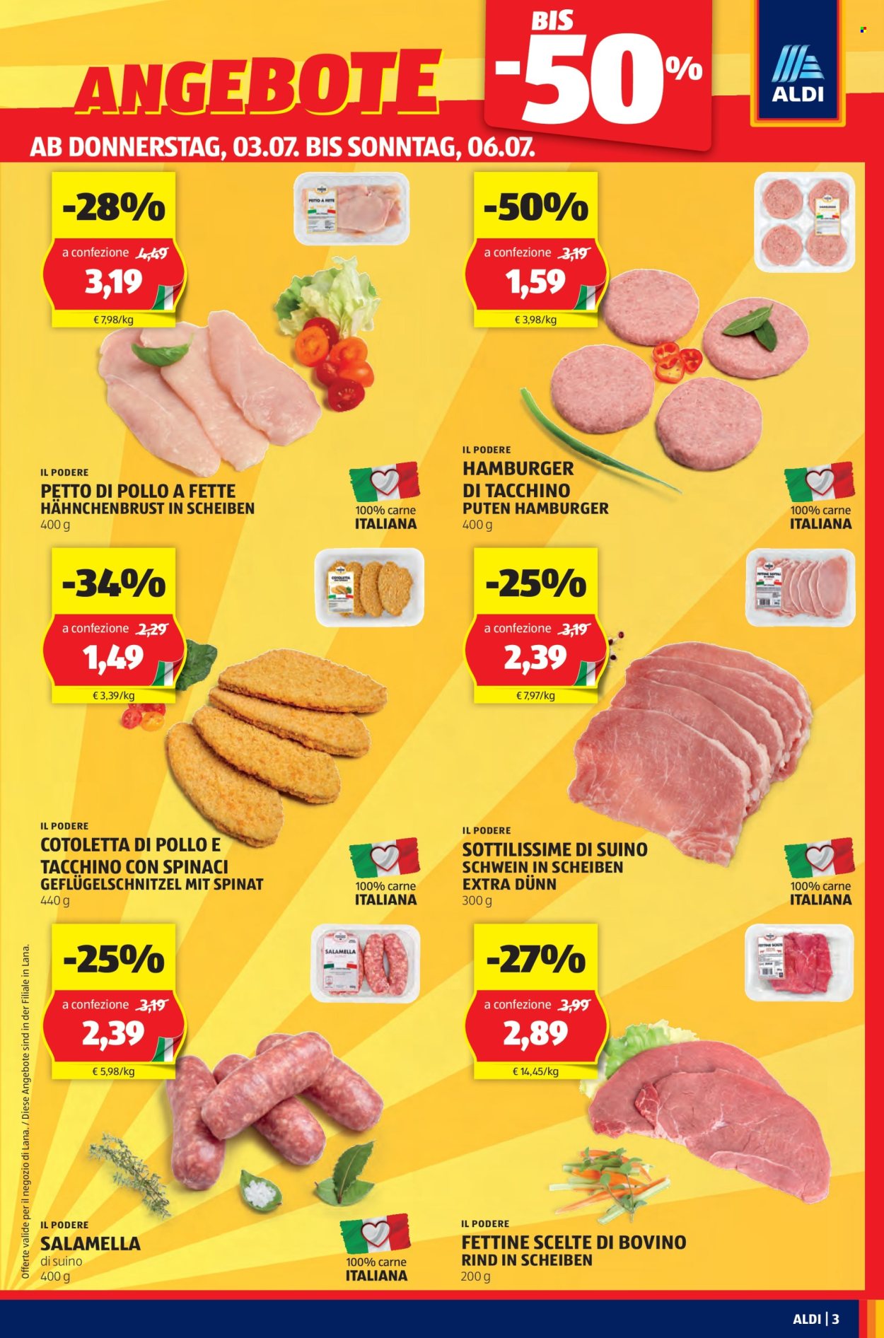 Volantino Aldi - 3/7/2025 - 6/7/2025. Pagina 3