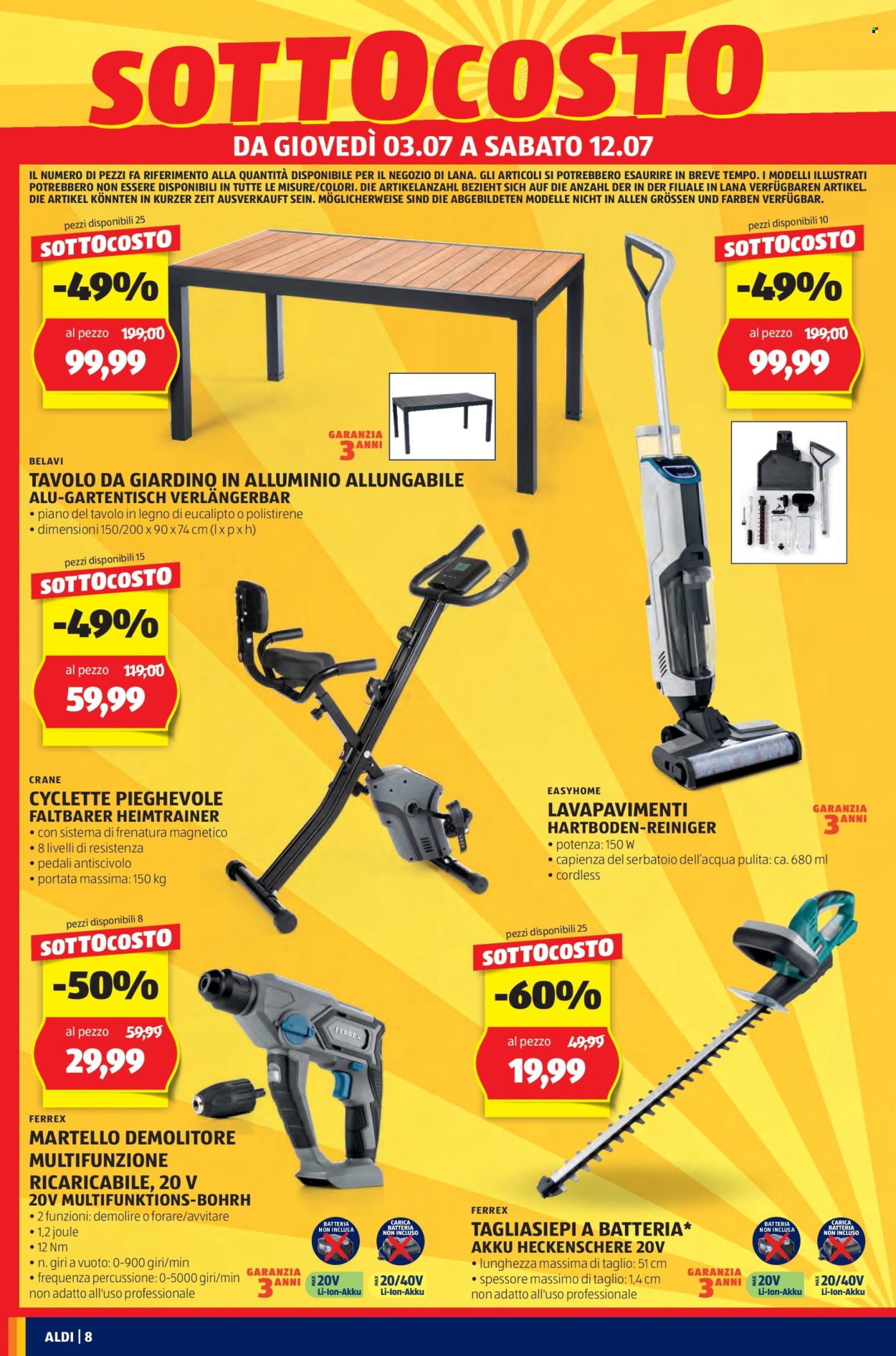 Volantino Aldi - 3/7/2025 - 6/7/2025. Pagina 8