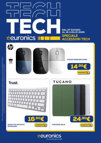 Volantino Euronics - 27/6/2025 - 16/7/2025.