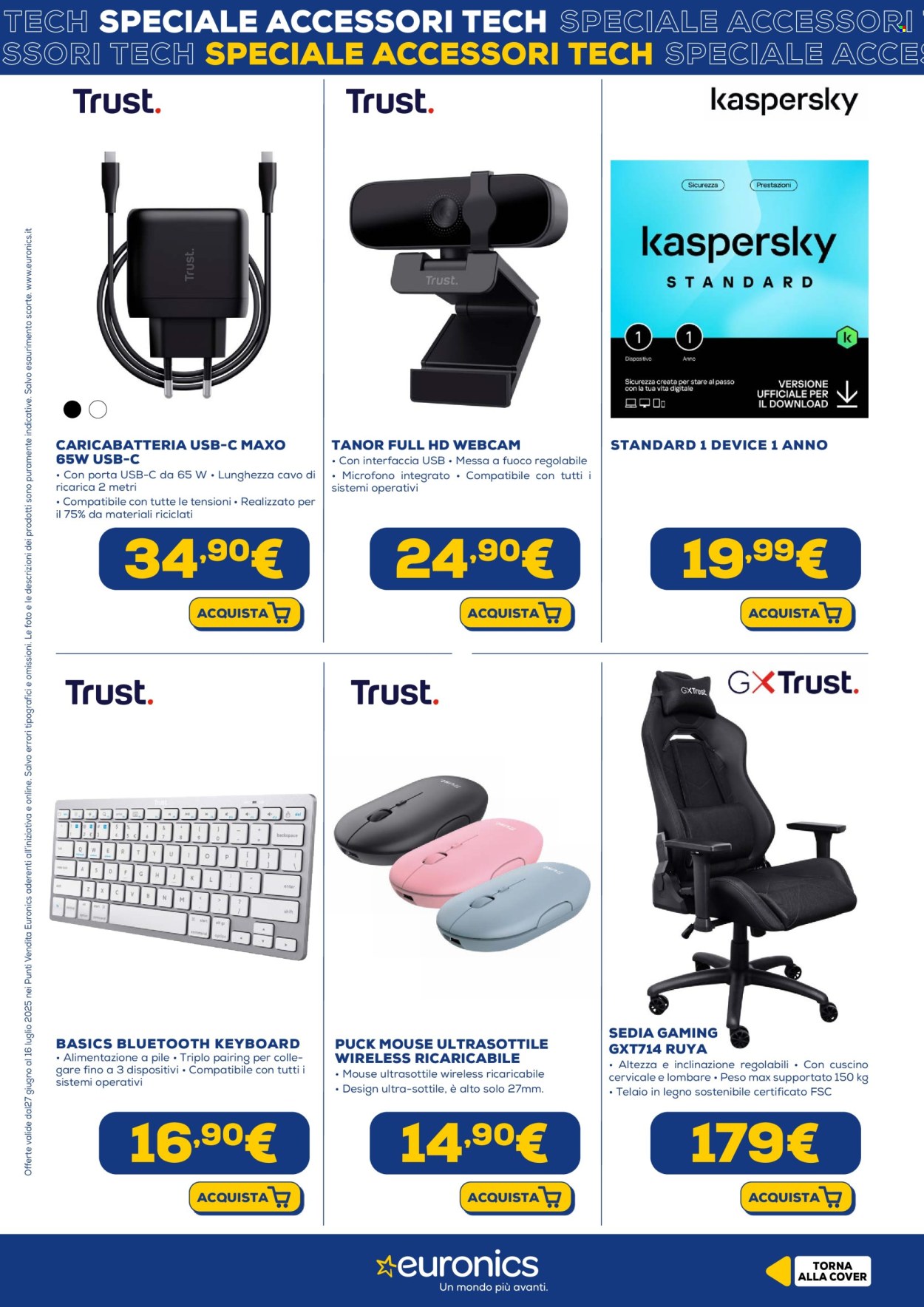 Volantino Euronics - 27/6/2025 - 16/7/2025. Pagina 2