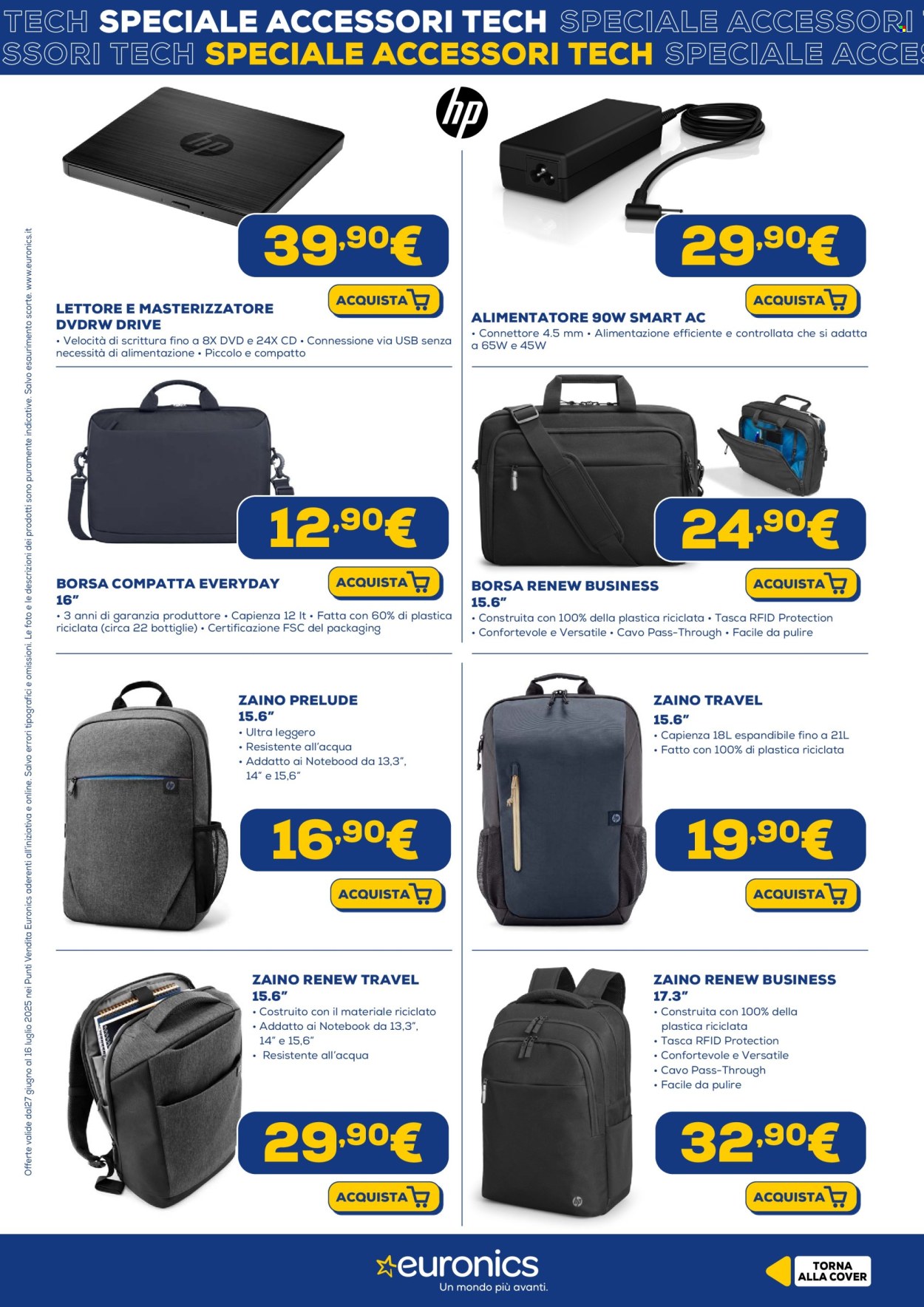 Volantino Euronics - 27/6/2025 - 16/7/2025. Pagina 4