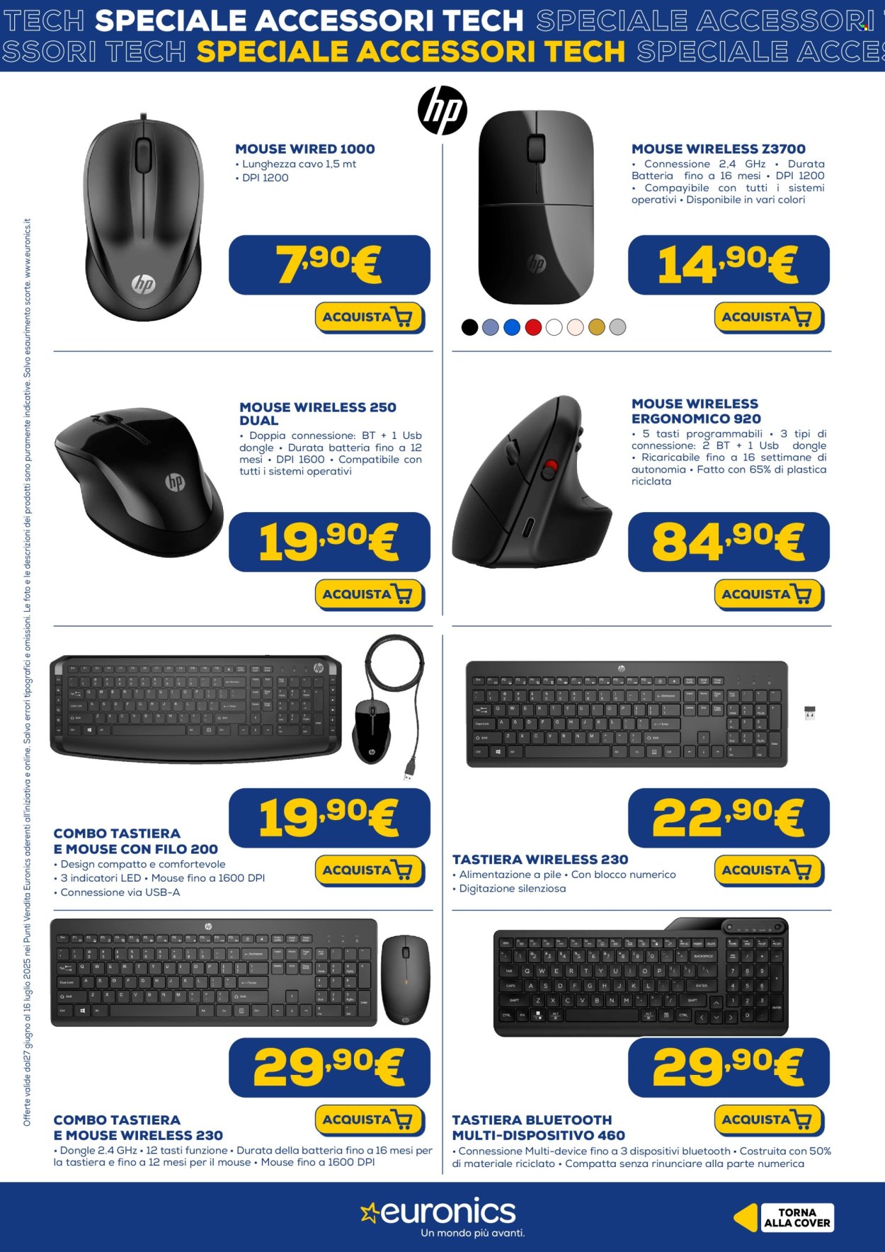 Volantino Euronics - 27/6/2025 - 16/7/2025. Pagina 5