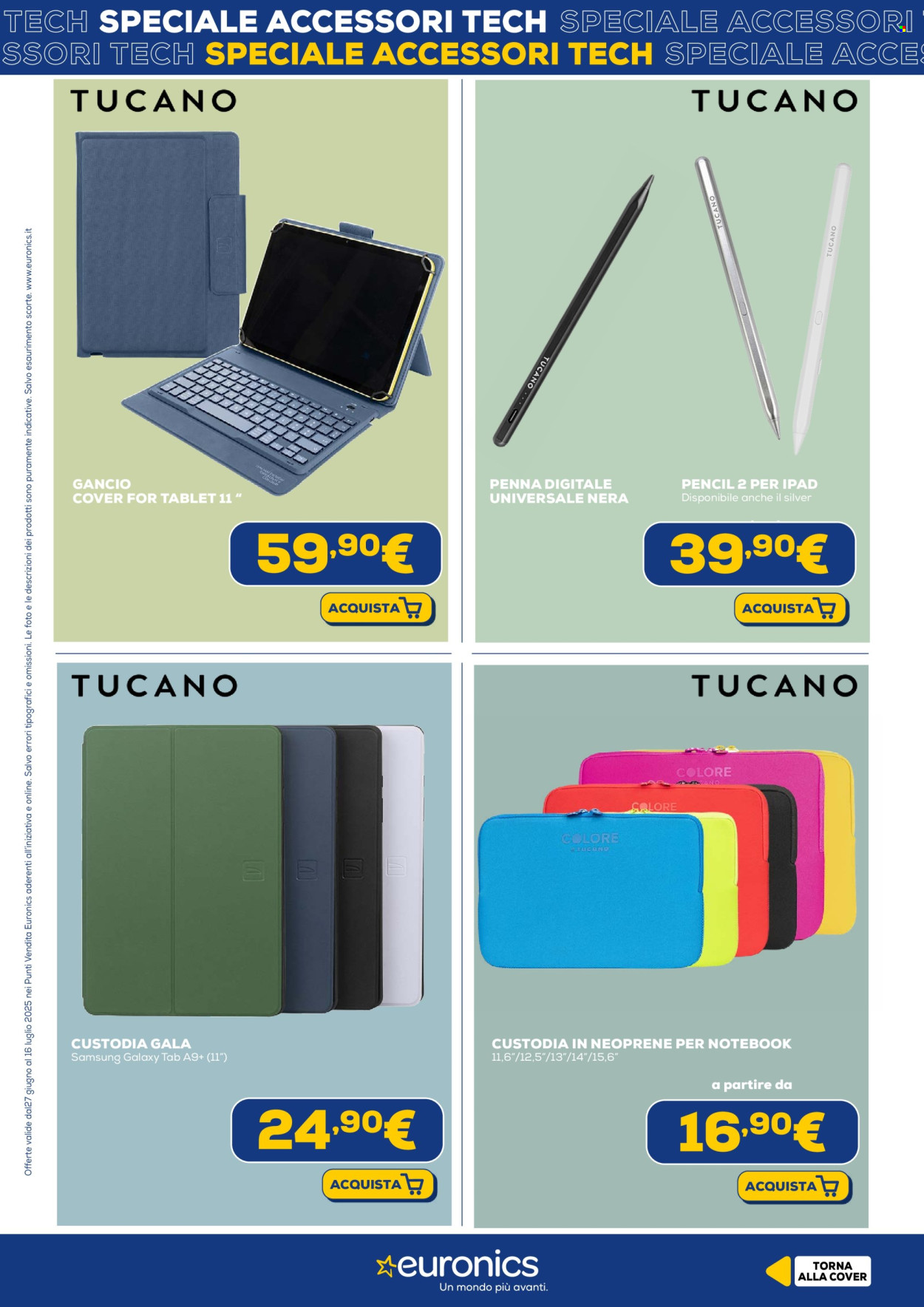 Volantino Euronics - 27/6/2025 - 16/7/2025. Pagina 7