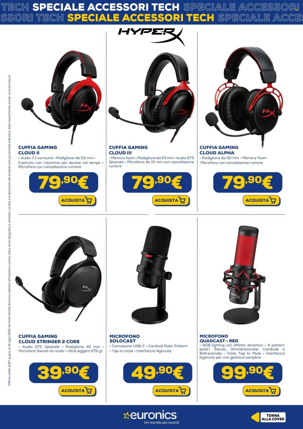 Volantino Euronics - 27/6/2025 - 16/7/2025. Pagina 10