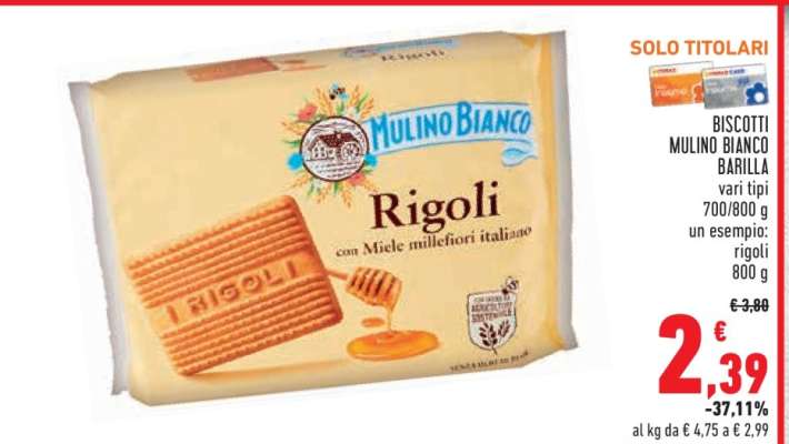 Biscotti Mulino Bianco Barilla