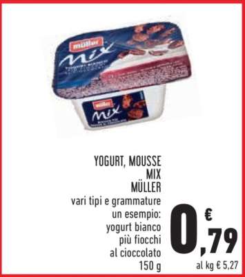 YOGURT, MOUSSE MIX