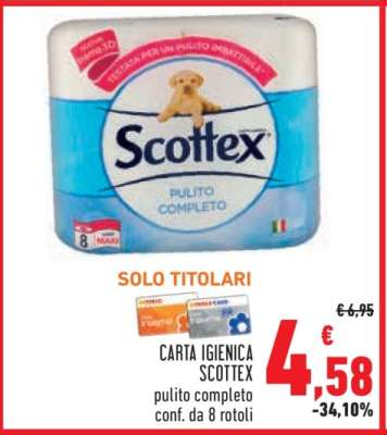 Carta Igienica Scottex