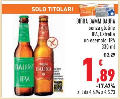 BIRRA DAMM DAURA