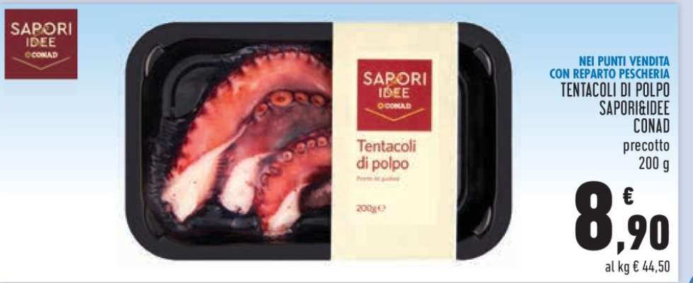 Tentacoli di Polpo Sapori&Idee Conad