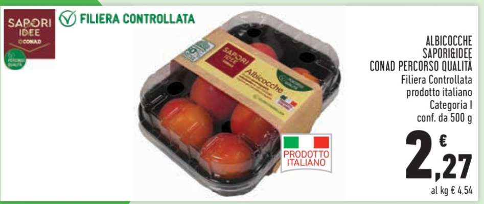 ALBICOCCHE SAPORI&IDEE CONAD PERCORSO QUALITÀ