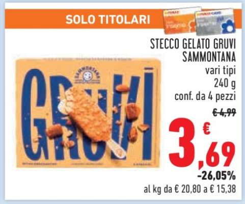STECCO GELATO GRUVI SAMMONTANA
