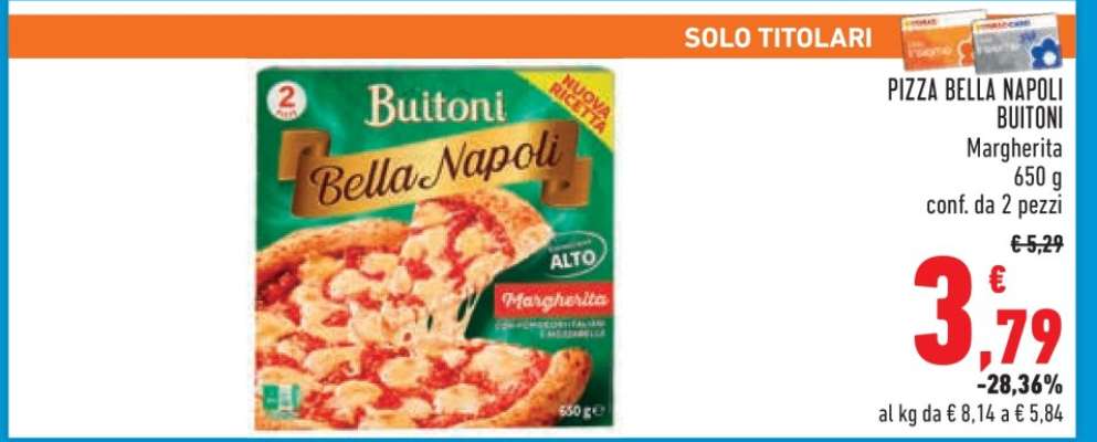 Pizza Bella Napoli Buitoni