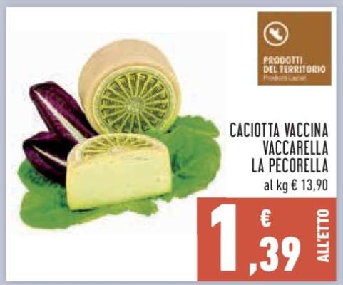 Caciotta Vaccina Vaccarella La Pecorella