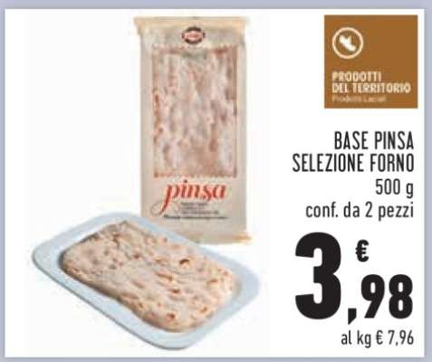 BASE PINSA SELEZIONE FORNO