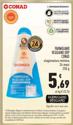 PARMIGIANO REGGIANO DOP CONAD
