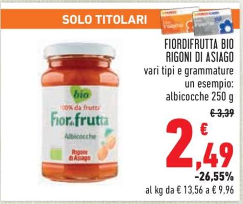 Fiordifrutta Bio Rigoni di Asiago