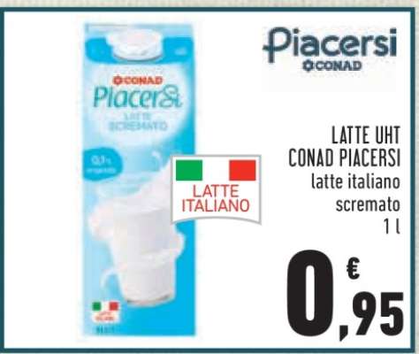 LATTE UHT CONAD PIACERSI